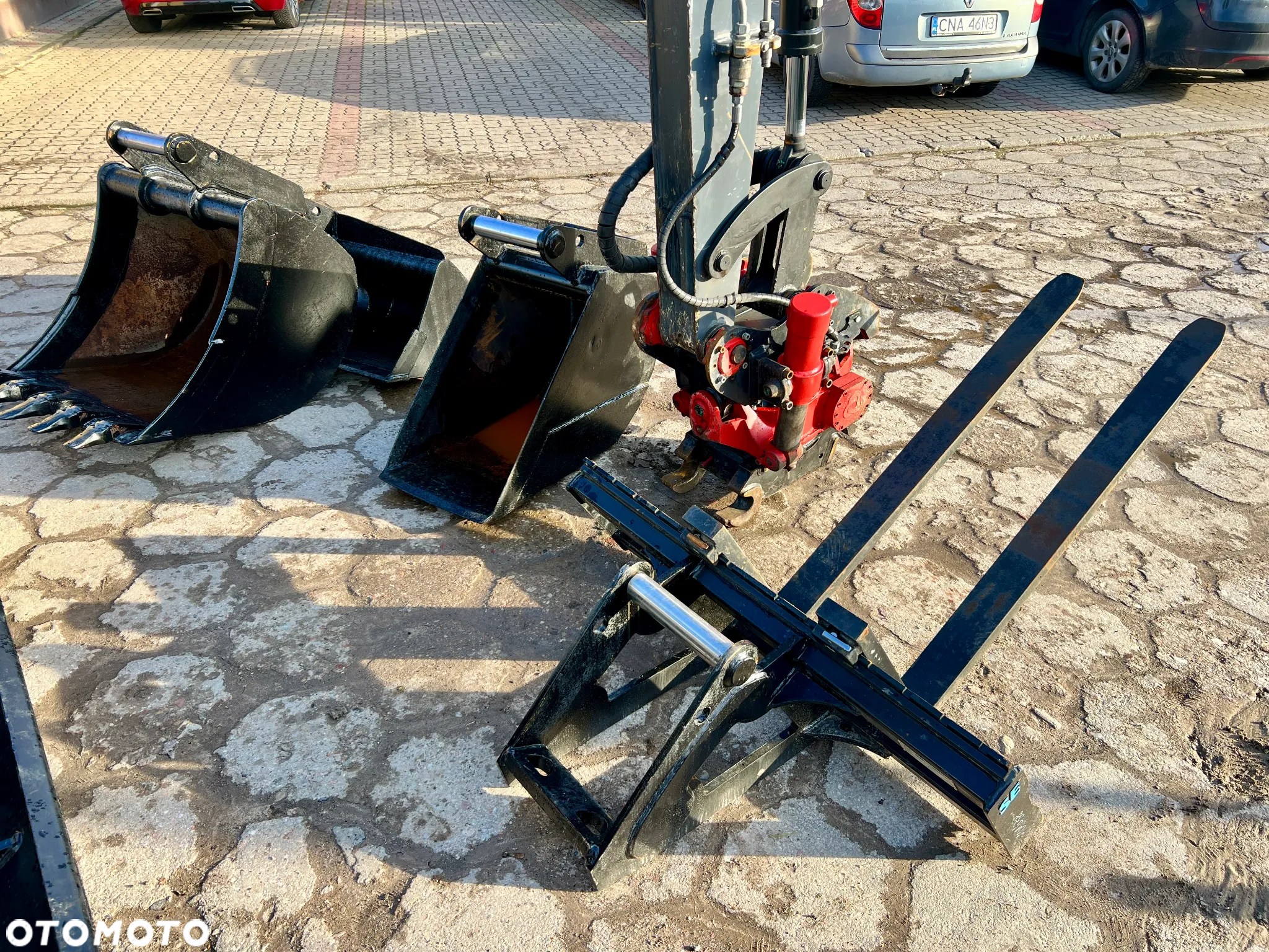 Terex koparka kołowa TW70 3 ŁYŻki + widły, Rototilt, 5000mtg - 4