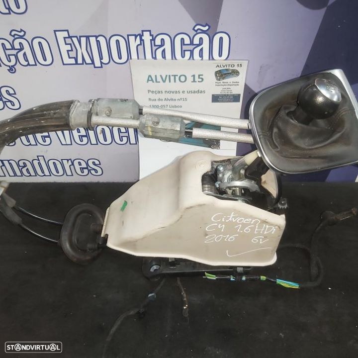 Selector de mudanças   Citroen C4 1.6 Hdi 2016 6 velocidades - 2