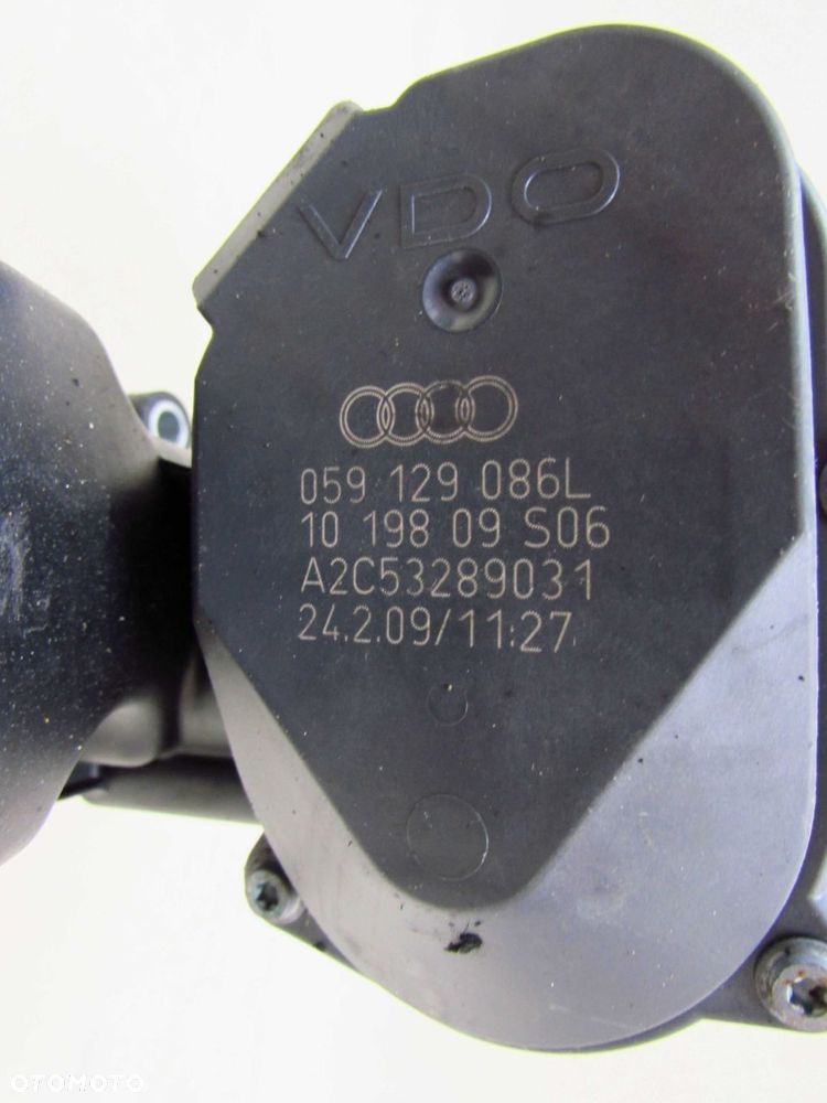 AUDI A6 C6 2.7 3.0 TDI 04-11 KOLEKTOR SSACY NASTAWNIK LEWY 059129711BR 059129086L - 6