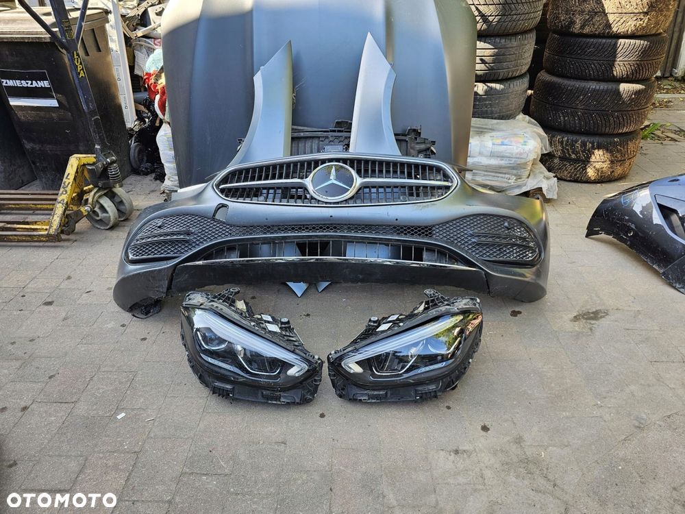zderzak maska lampa pas komplet mercedes c-klasa 206 w206 - 1