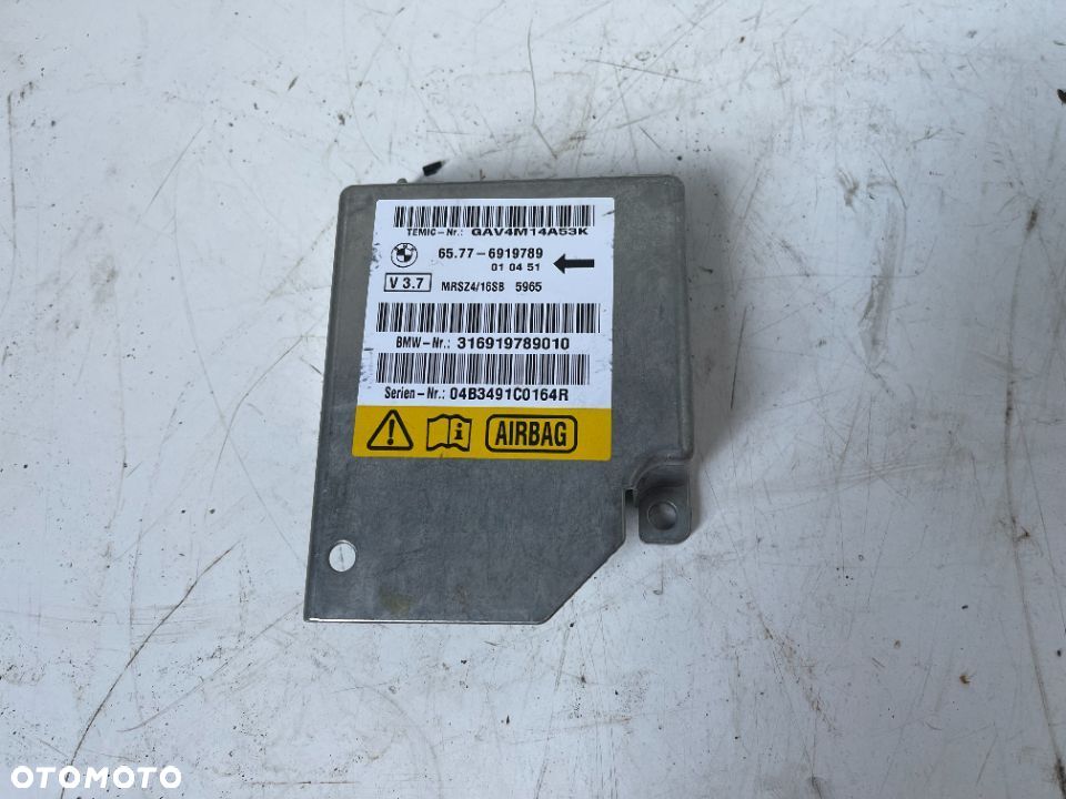 Moduł sterownik AIRBAG poduszek powietrznych Bmw e39 MRSZ4 - 1