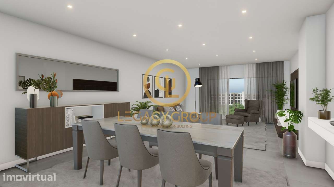 Luxuoso apartamento T3 vista campo e cidade em Loulé - Grande imagem: 2/23