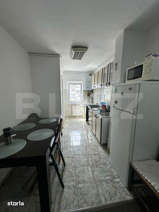 Apartament 4 camere, 77.56 mp, Manastur, 2 bai, balcon, mobilat si uti — fotografia 3