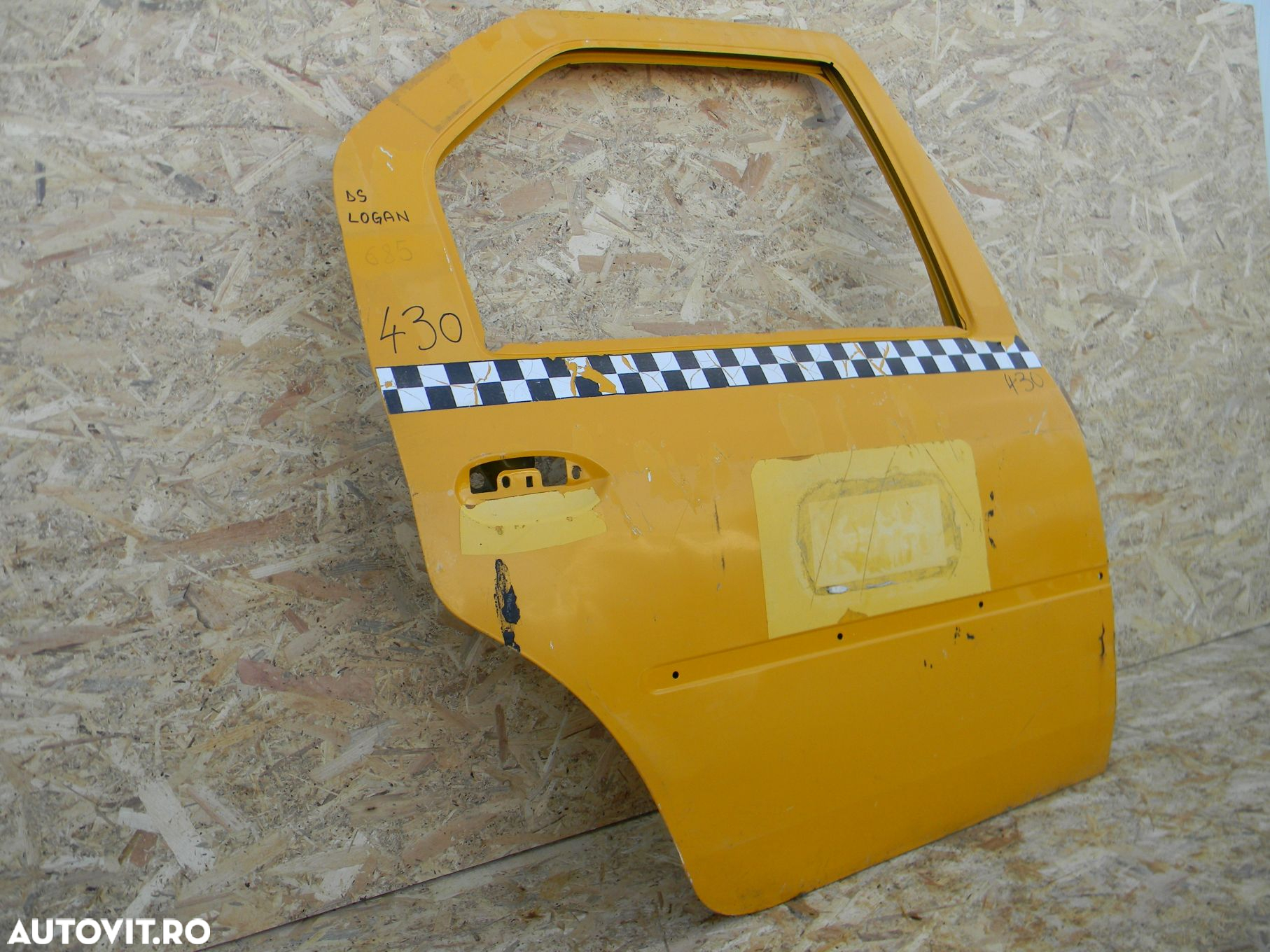 Usa dreapta spate Dacia Logan, berlina, 2004, 2005, 2006, 2007, 2008, 2009, 2010, 2011, 2012. - 8