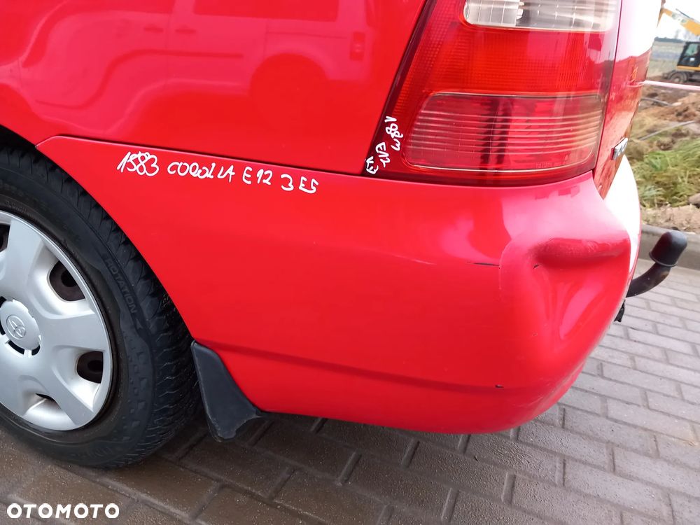 TOYOTA COROLLA E12 ZDERZAK TYLNY TYŁ KOMBI KOLOR: 3E5 - 8