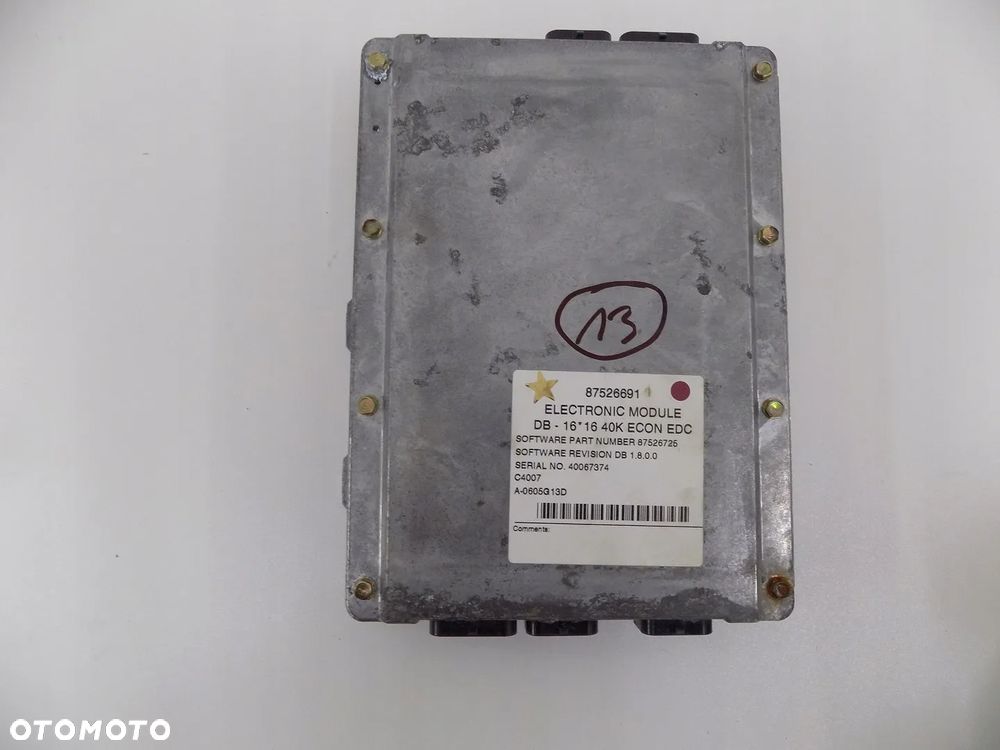 CNH CASE STEROWNIK KOMPUTER MXU100/110/115/125/135 87526691 - 2