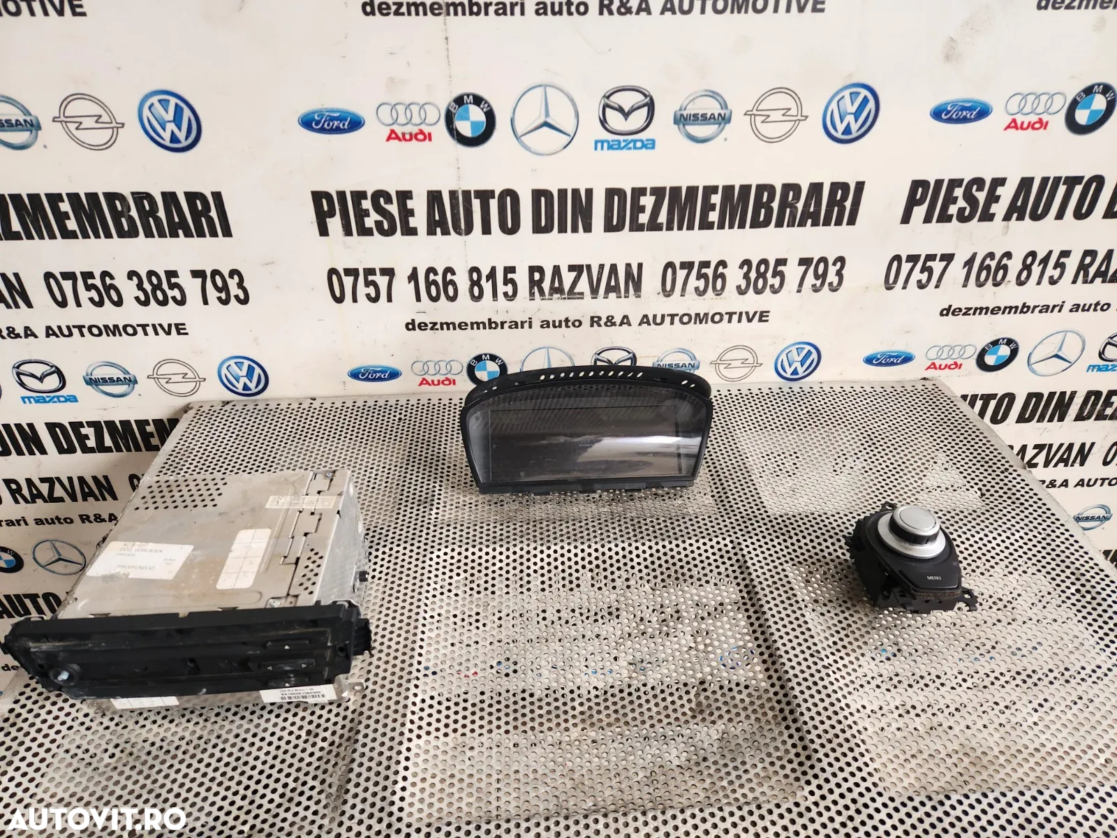 Navigatie Bmw CCC Unitate Navigatie Display Joystick Idrive CCC Bmw E90 E91 E87 Cod    - Dezmembrar - 2
