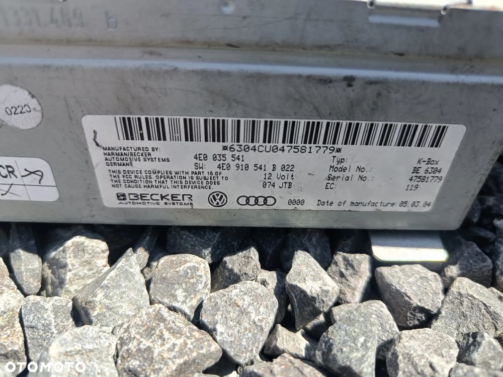 AUDI A6 C6 A8 D3 MODUŁ RADIA TUNER RÓŻNE NUMERY - 2