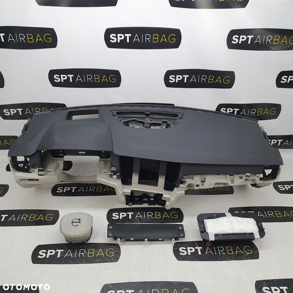 VOLVO V90 S90 DESKA ROZDZIELCZA KONSOLA KOKPIT PULPIT PODUSZKI AIRBAG AIR BAG KIT SET - 1