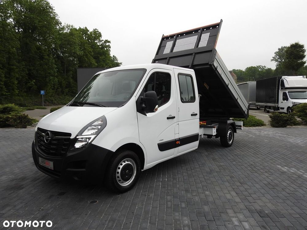 Opel MOVANO PODWÓJNA KABINA DOKA 6 MIEJSC WYWROTKA TEMPOMAT KLIMATYZACJA LEDY  145KM - 19