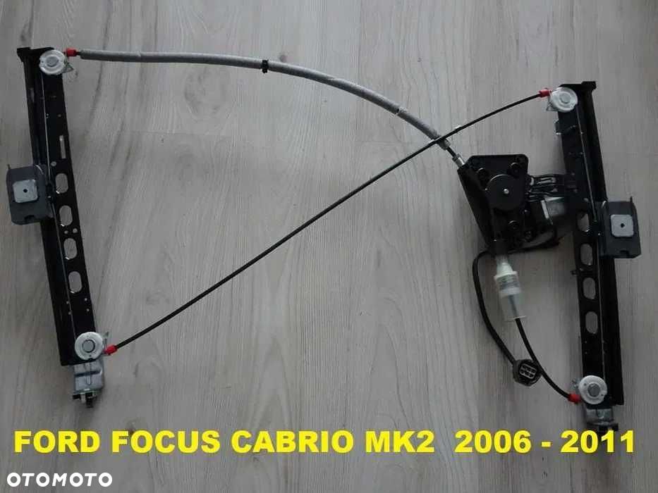 Podnośnik Mechanizm Szyby Ford Focus Cabrio CC MK2 Przód Prawy [5a] - 1