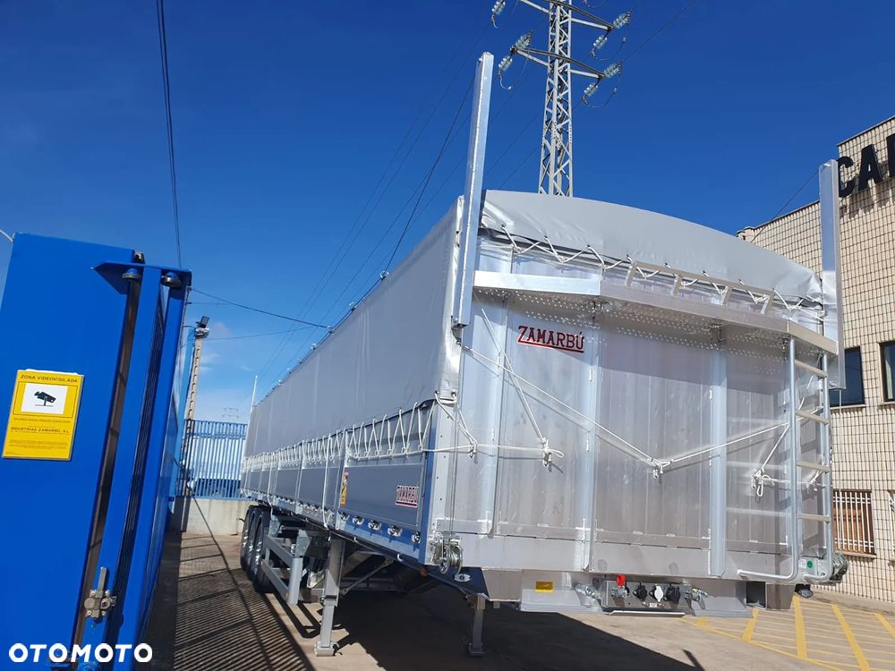 Zamarbu Do odbioru-Wywrotka UNIWERSALNA / Rama aluminium/V58m3 /13,60m/ Burty 1200mm + Nadstawy 500mm - 12