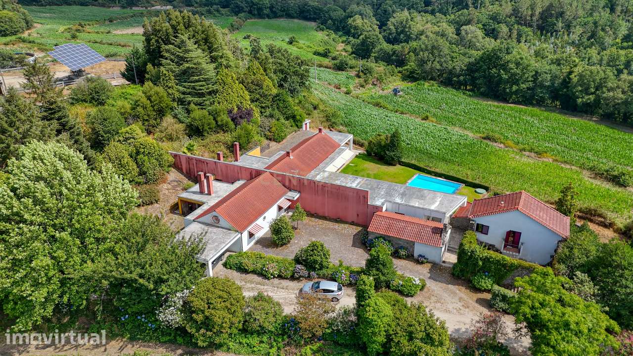 Encantadora Quinta Santa Luzia, 28 Hectares junto ao Rio Coura em Cova - Grande imagem: 5/60