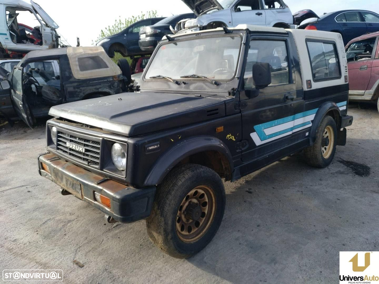 CAPÔ SUZUKI SAMURAI TODO TERRENO, FECHADA 1990 -5830051C01000 - 8