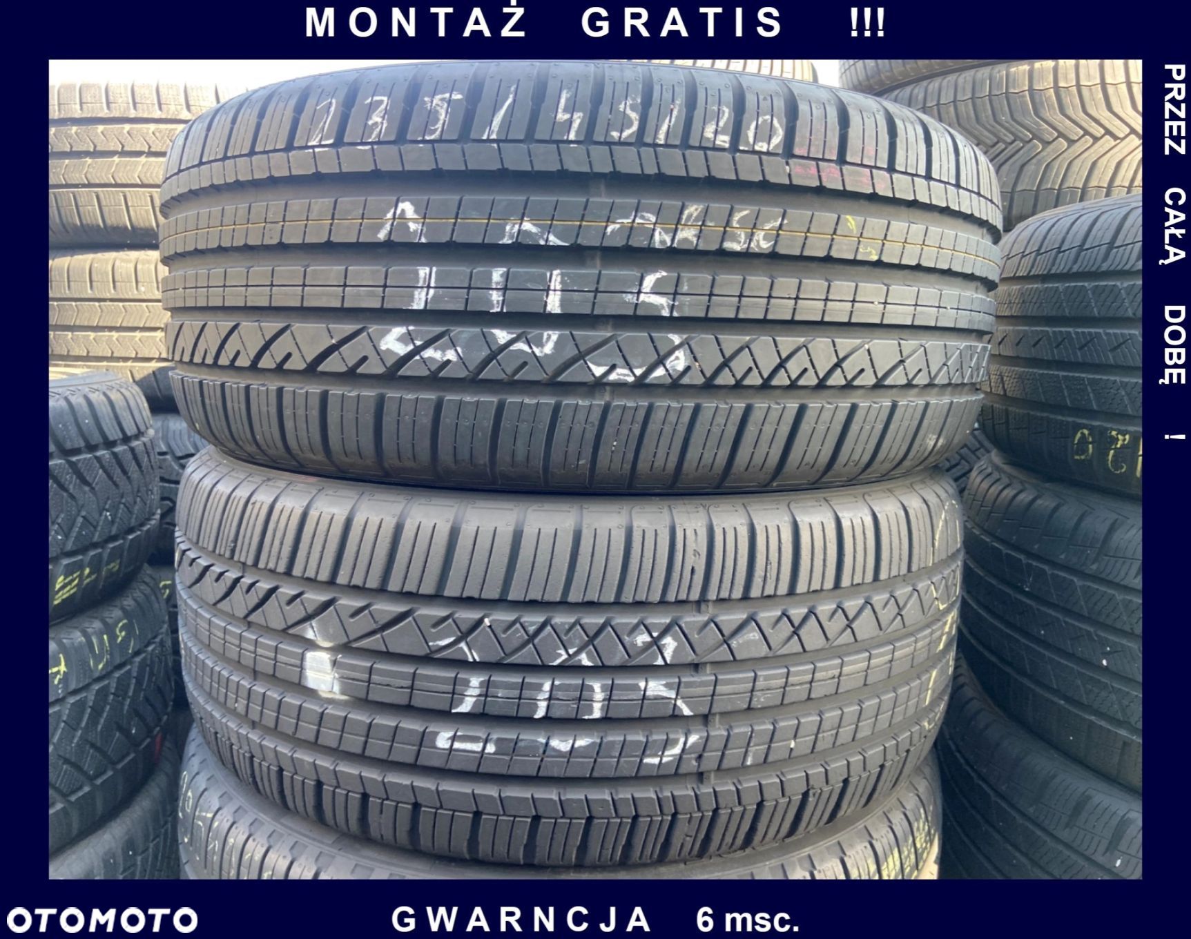 235/45/20 Dunlop Grandtrek A/S_7mm_2szt_(203) - 1