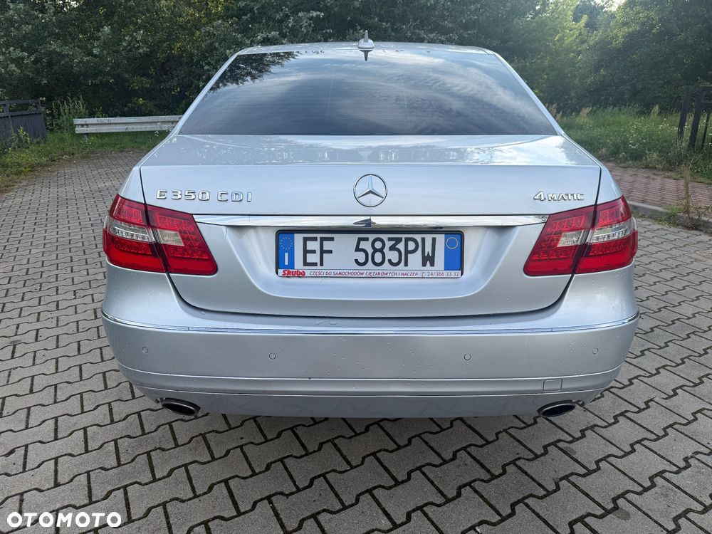 Mercedes-Benz Klasa E 350 CDI DPF BlueEFFICIENCY 7G-TRONIC Elegance - 7