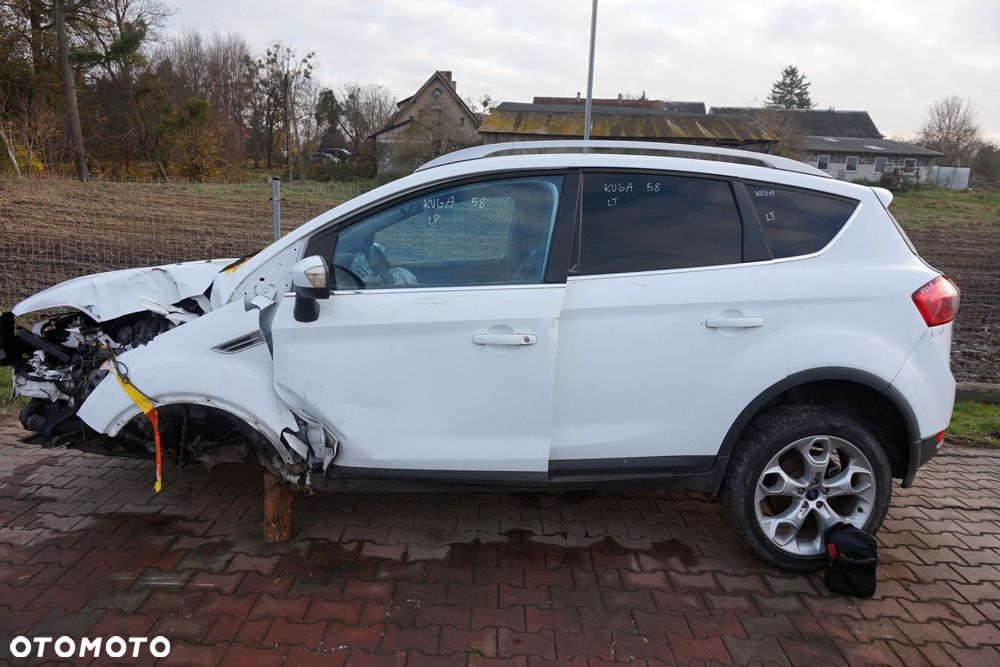FORD KUGA I MK1 2010 58 2.0 TDCI G6DG 136KM 4X4 MMT6 4WD BIAŁY FROZEN na części - 2