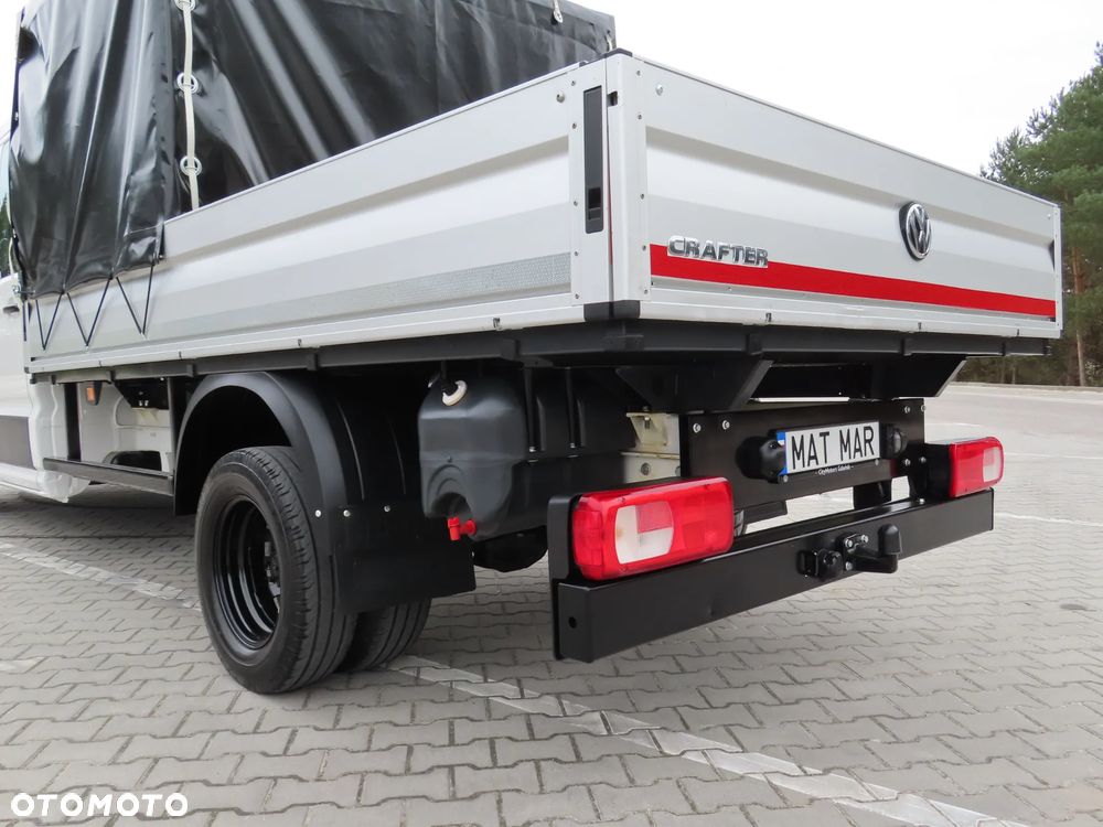 Volkswagen Crafter 50 BiTDI 2.0 177 KM L4 DOKA Brygadowy MIXTO Dubel 7-Mio Os.+838 Kg Ład. Skrzynia Ładunkowa 3514 mm, Rozstaw Osi 4490 mm, DMC 3500 Kg, Kat. Prawa Jazdy B, Tylne Koła Bliźniacze WZMACNIANY, HAK 3500 Kg, Tempomat, Asystent Jazdy Stan Wizualny I Techniczny JAK NOWY Gotowy Dostępny OKAZJA POLECAM - 16