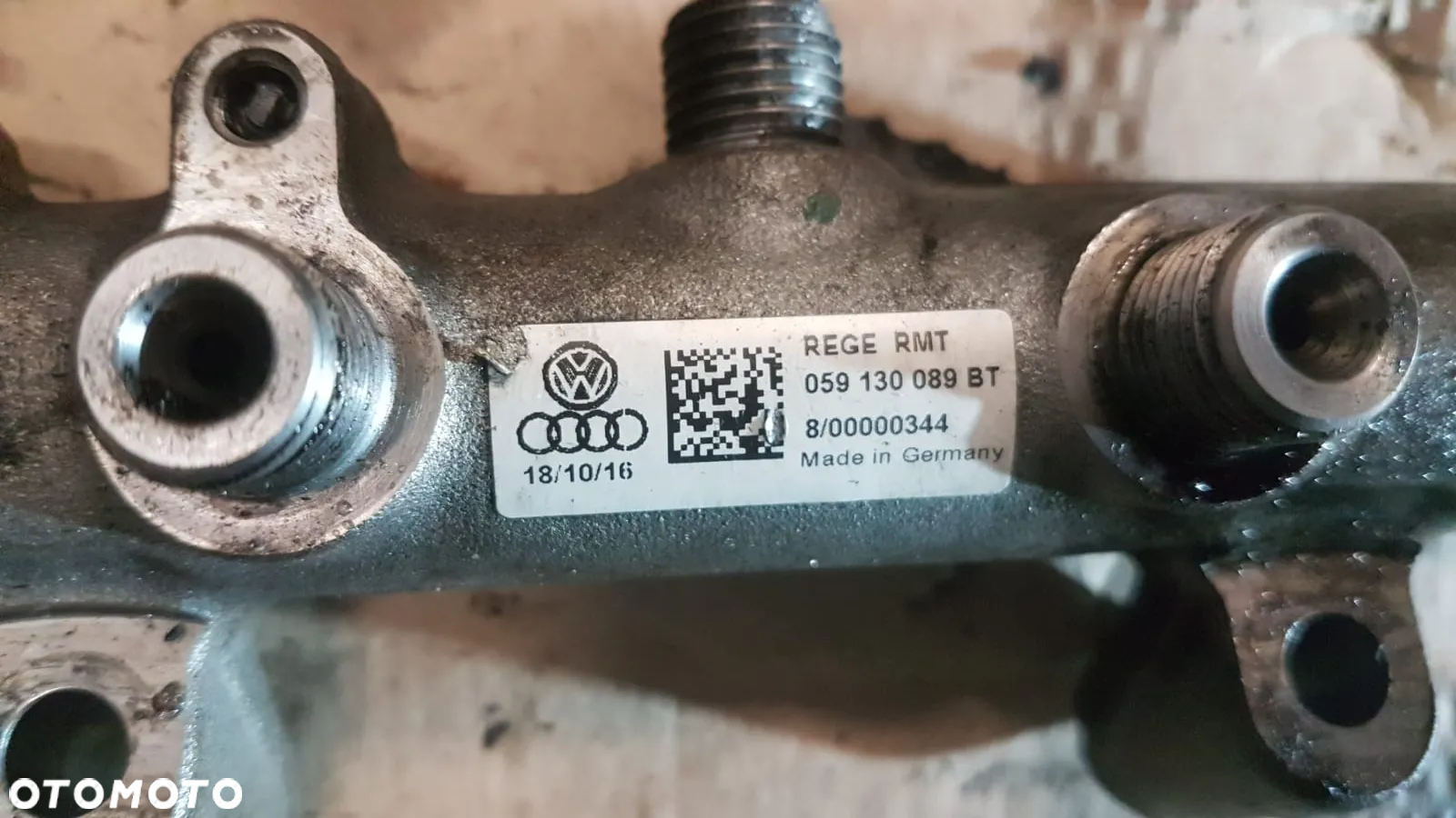 Audi C7 3.0 BiTurbo Listwa paliwa regulator 059130090CR 059130089BT  057130764AM - 2