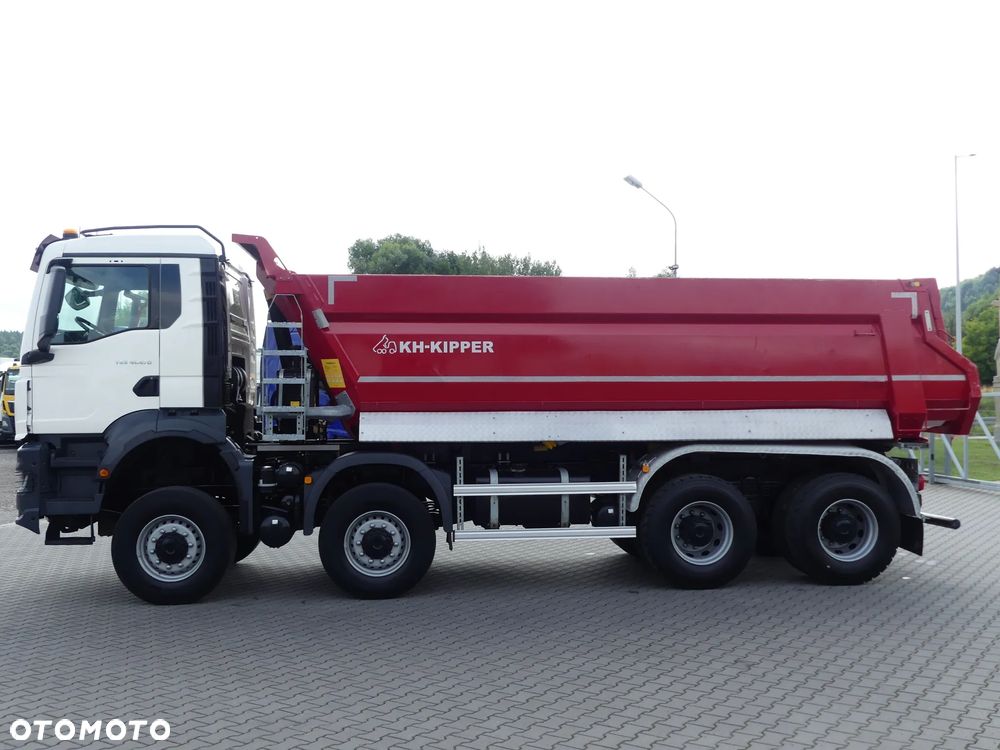 MAN TGS 41.470 / 8x8 / WYWROTKA KH KIPPER / MANUAL / NISKI PRZEBIEG / - 12