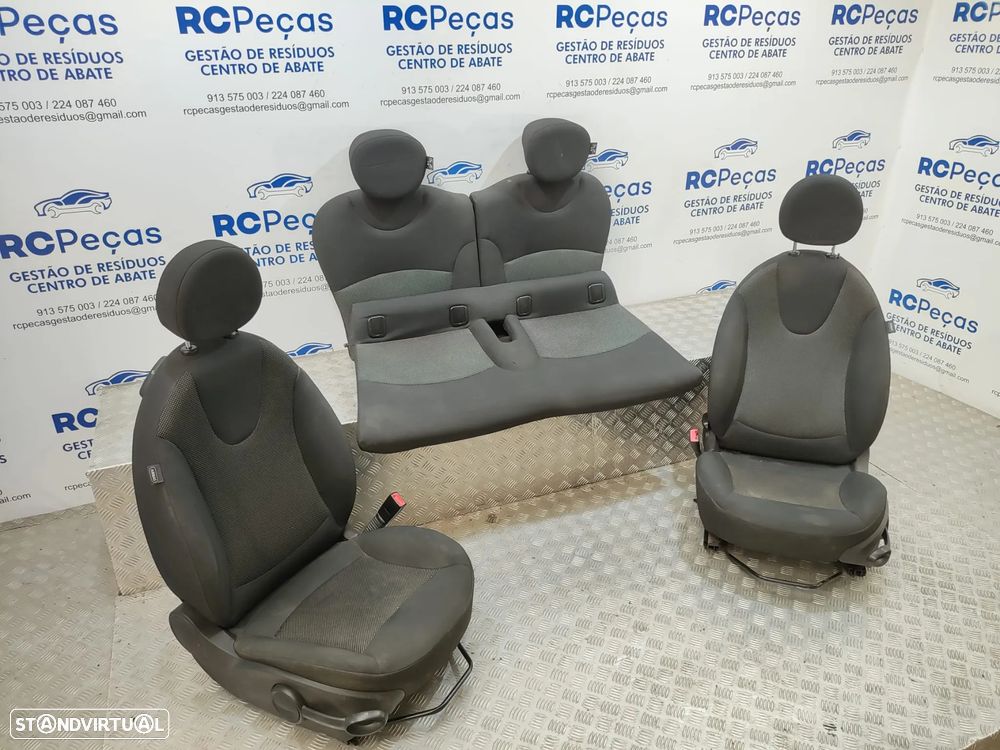 Conjunto Bancos Tecido Mini Cooper R56 R55 Clubman R57 Cabrio LCI - 2