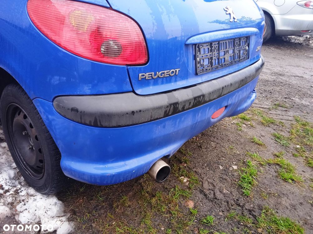 Zderzak tył peugeot 206 egjb - 2