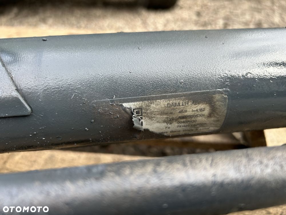 Most Mercedes Sprinter 906 przelozenie 46:11 - 2