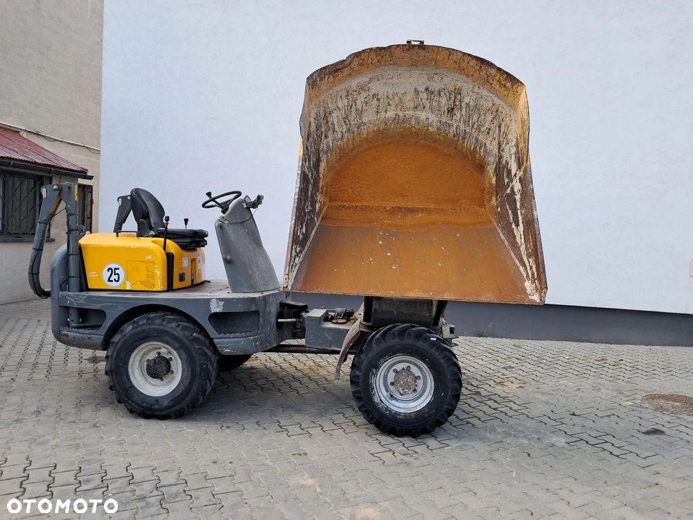Thwaites Mach444 Wozidło obrotowe budowlane  4.5 6 T ton HYDROSTAT / AUTOMAT oświetlenie silnik Yanmar 45 km TURBO 2012r opony 70% ROPS 4x4 3t