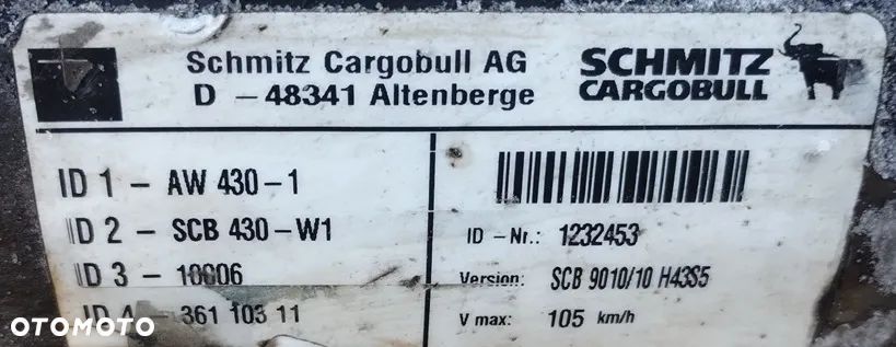 OŚ SCHMITZ AW430 SCB9010/10 CARGOBULL PÓŁRESOR PIASTA RURA RESOR ZACISK HAMULCOWY CZĘŚCI - 4