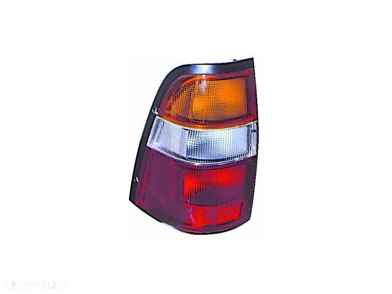 Lampa spate, stop Isuzu Pickup, 1997-12.1997; Opel Campo, 1997-12.2001, spate, stanga/dreapta, P21/5W+P21W; semnalizare portocalie; cu cablaje, DEPO