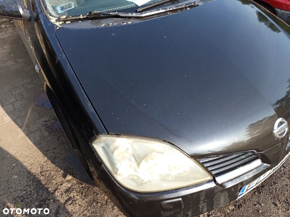 NISSAN PRIMERA P12 MASKA BŁOTNIKI REFLEKTORY ZDERZAK PRZEDNI PAS PRZEDNI KOD KOLORU Z11G - 5