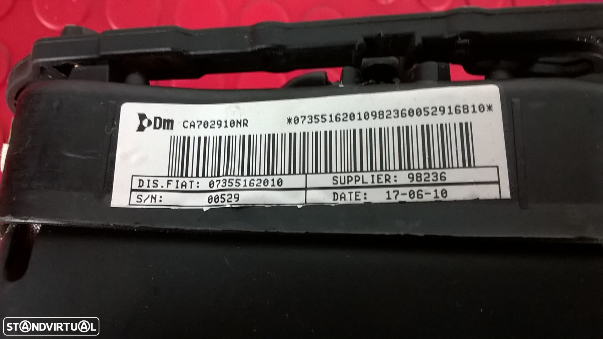 Airbag Volante - 07355162010 / CA702910NR [Fiat Punto EVO] - 3