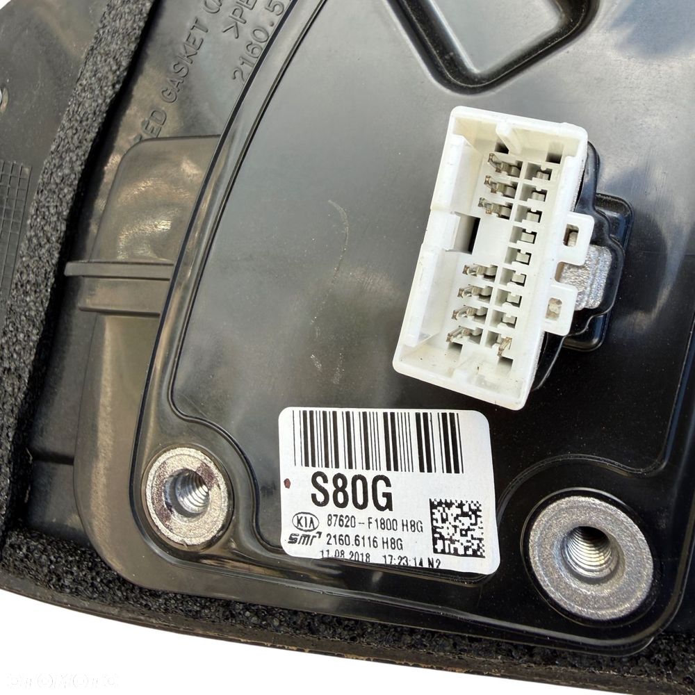 Lusterko prawe 87620-F1800 H8G Kia Sportage IV GT-Line UK - 6