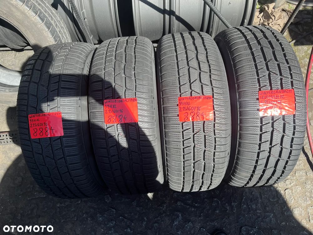 Continental 215 60 16 Winter Contact TS830P 4szt Zima XL - 2