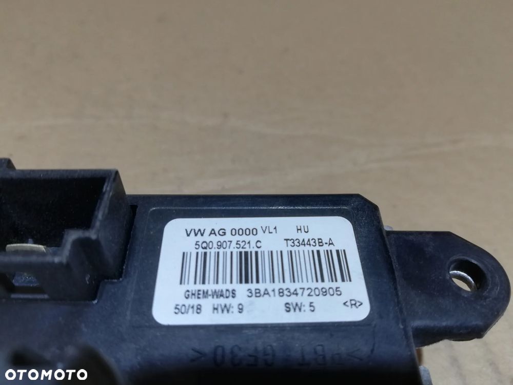 REZYSTOR OPORNIK AUDI A3 5Q0907521C - 3