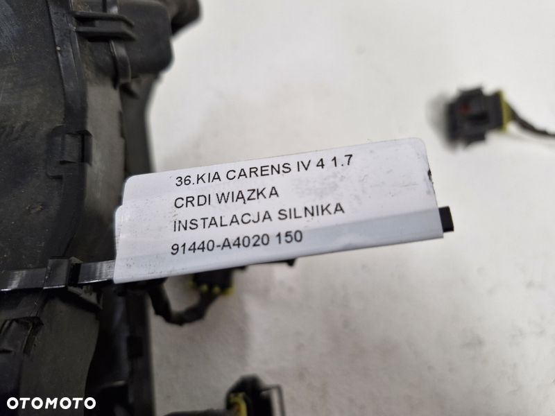 KIA CARENS 4 IV 1.7 CRDI WIĄZKA INSTALACJA PRZEWODÓW SILNIKA 91440-A4020 - 7