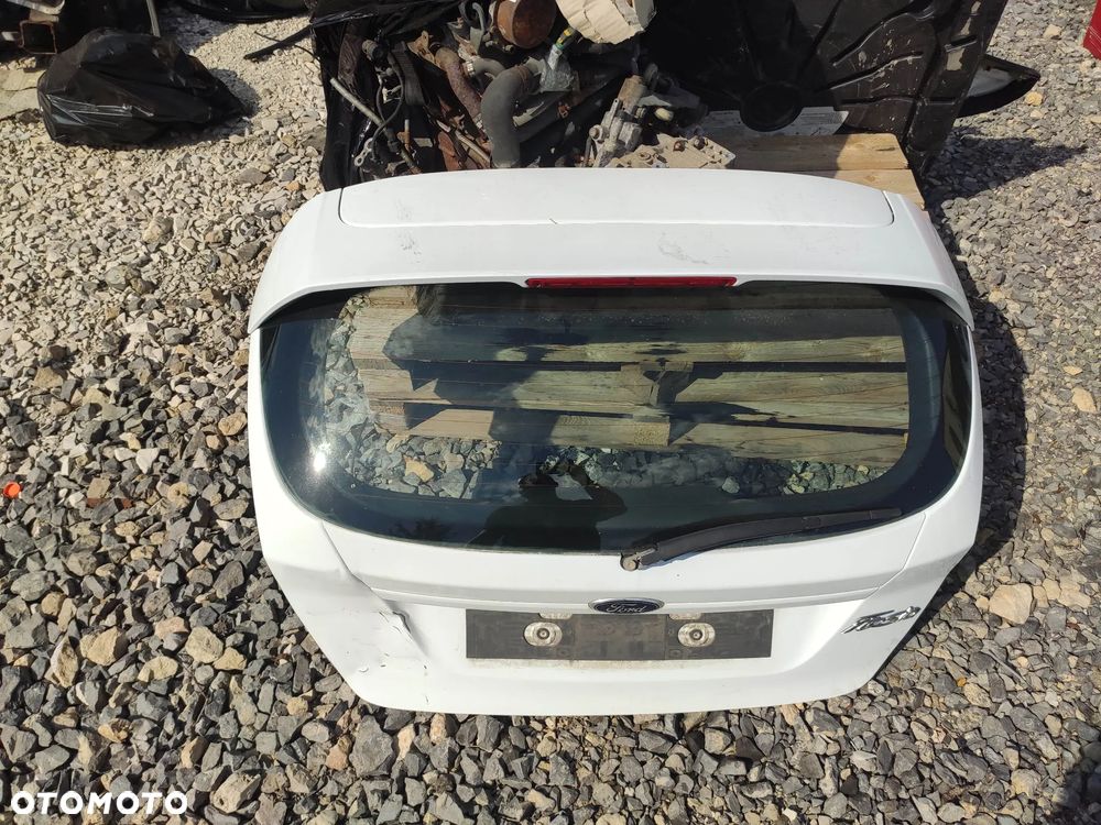 KL Klapa Bagażnika tył Ford Fiesta MKVII MK7 5Drzwi Lift HC biała kpl - 4