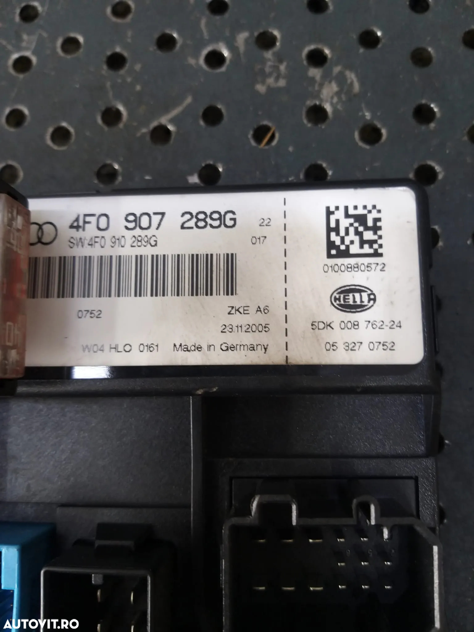 Modul calculator confort audi a6 c6 4f 4f0907289g - 3