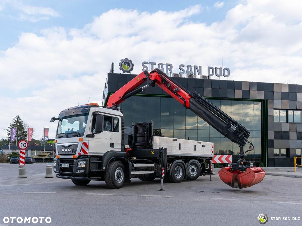 MAN TGS 28.440 6x4H PALFINGER PK 26002 EH HDS Żuraw Wywrotka Chwytak - 5