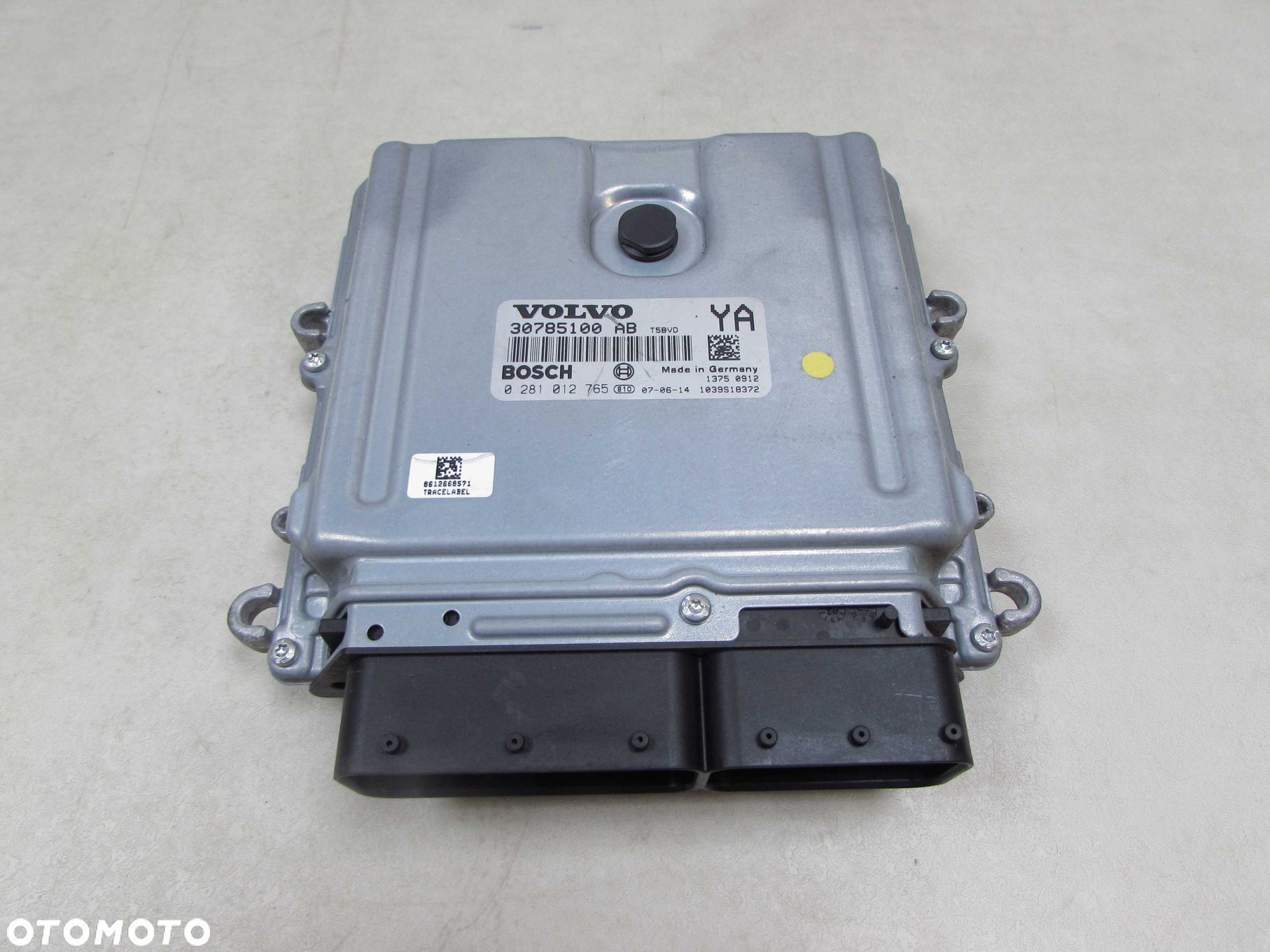 VOLVO S80 II V70 III XC 06- 2.4 D5 KOMPUTER STEROWNIK SILNIKA 30785100AB 0281012765 - 1