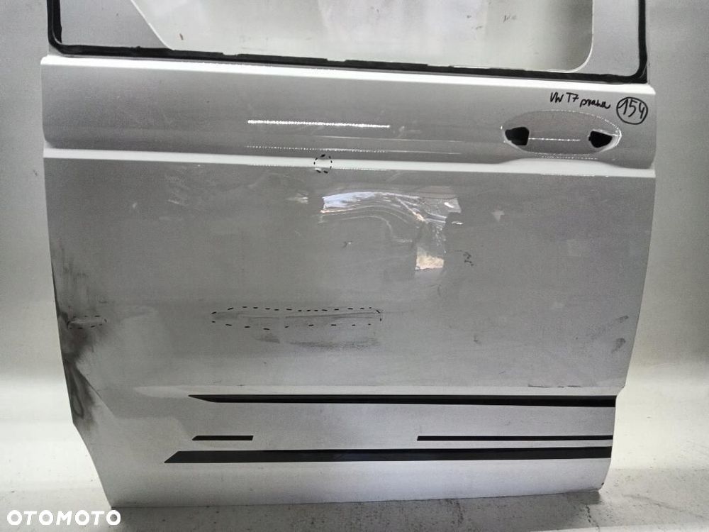 DRZWI TYŁ TYLNA PRAWA VW T7 DRZWI PRZESUWNE 7T0843208 - 5