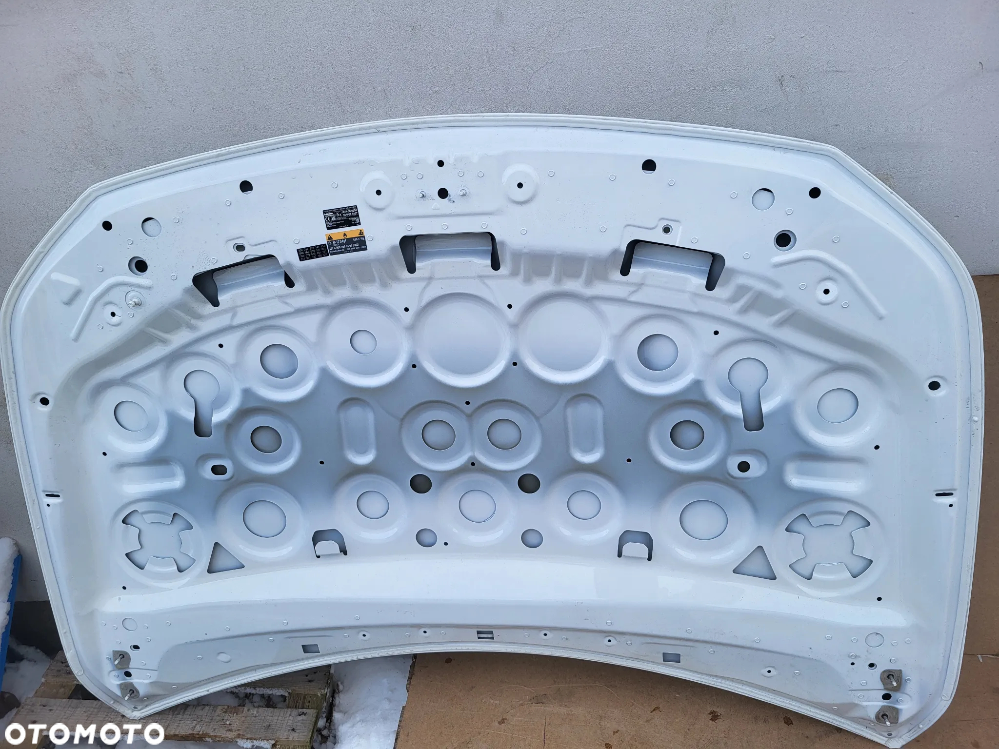 Maska Przod Przednia pokrywa silnika MERCEDES CLA W118 A118 Ladna - 7
