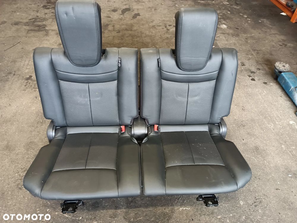 FOTELE FOTEL 2 3 RZĄD NISSAN X TRAIL T32 LIFT SKÓRA - 4