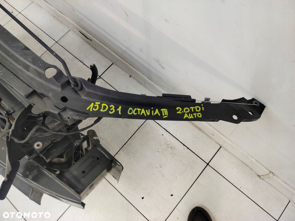 skoda octavia iii 12r- pas przedni chłodnice komplet 2.0 tdi automat - 8