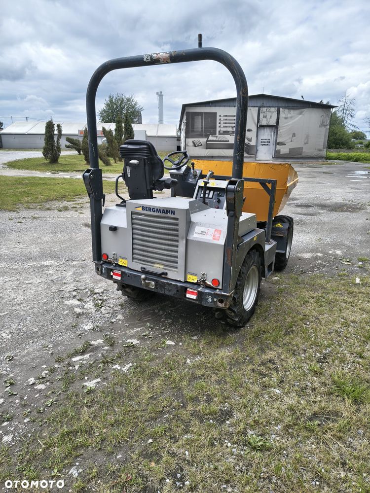Bergmann 1200 R WOZIDŁO BUDOWLANE SUPER STAN 3 STRONNY WYWROT 3,5 TONY SILNIK KUBOTA THWAITES MACH AUSA D400 BARFORD TEREX TA WACKER NEUSON DW - 15