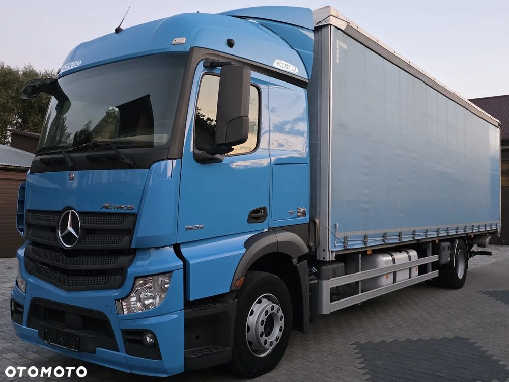 Mercedes-Benz ACTROS 1833 / FIRANKA/ WINDA / 22PALETY / 8760 ŁADOWNOŚĆ / AUTOMAT / DUŻY SILNIK  / SYPIALKA / - 1