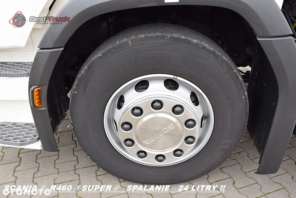 Scania 460R / SUPER /  LED LAMPY / KLIMA POSTOJOWA  /  RAMA STANDARD - 25