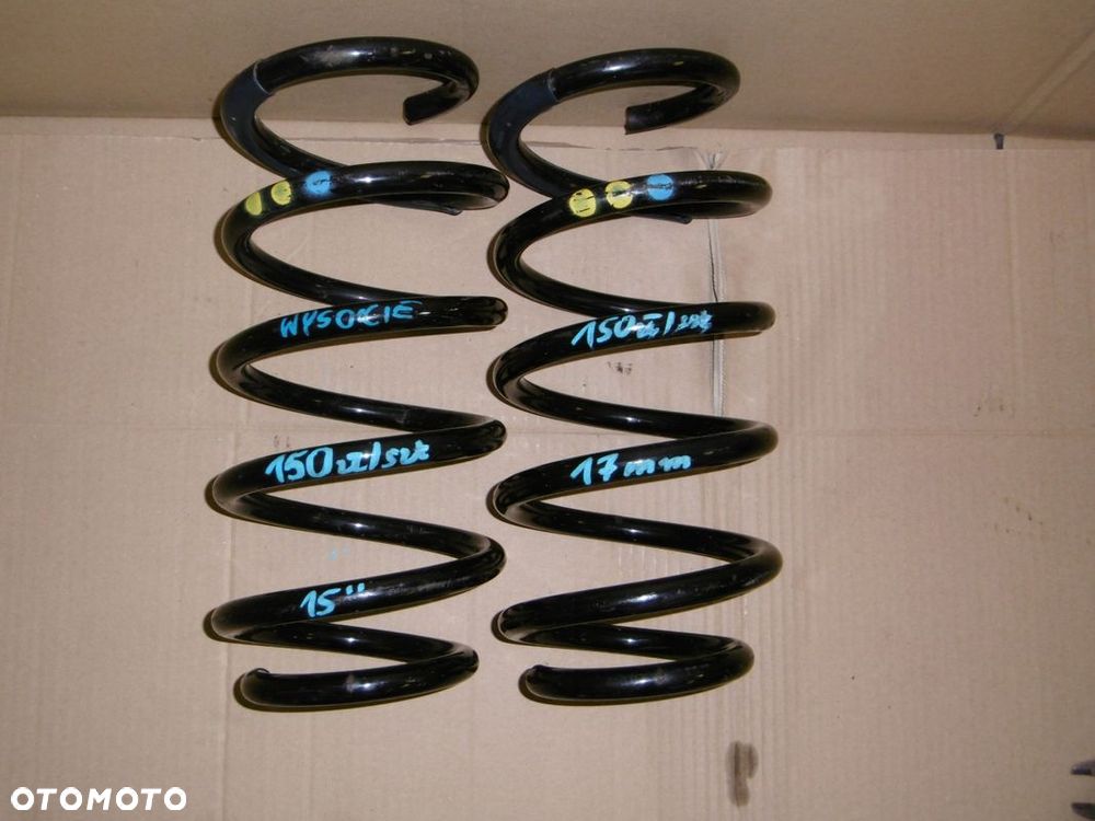 DUCATO BOXER JUMPER 06- SPRĘŻYNY 17mm NA KOŁA 15 WZMOCNIONE 2szt. - 1