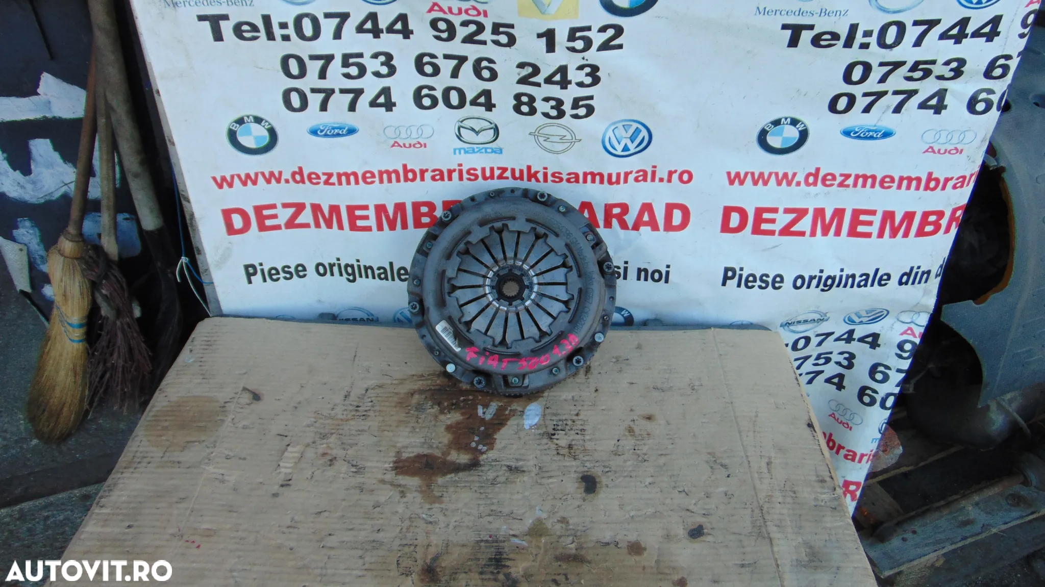 Volanta Fiat 1.3 panda tipo placa presiune disc ambreiaj fiat 500 500l 500c 500x punto evo doblo al - 4