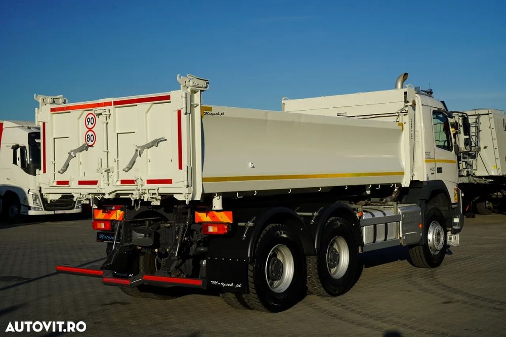 Volvo FMX 420 / 6X4 / BASCULATOR DUBLU / HIDROPOTOME / BODRMATIC / I-SHIFT / EURO 6 - 15